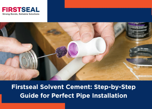 Firstseal Solvent Cement: Step-by-Step Guide for Perfect Pipe Installation