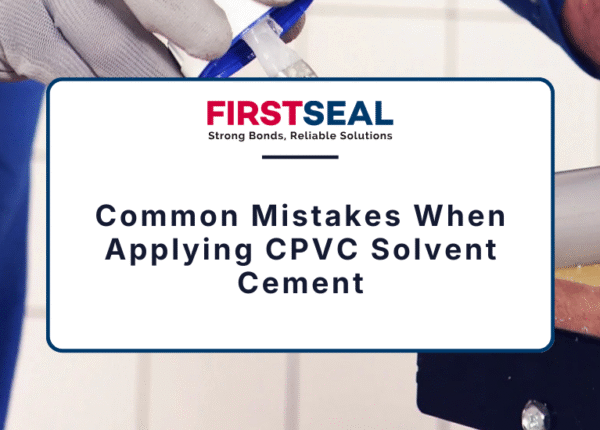 Common Mistakes When Applying CPVC Solvent Cement